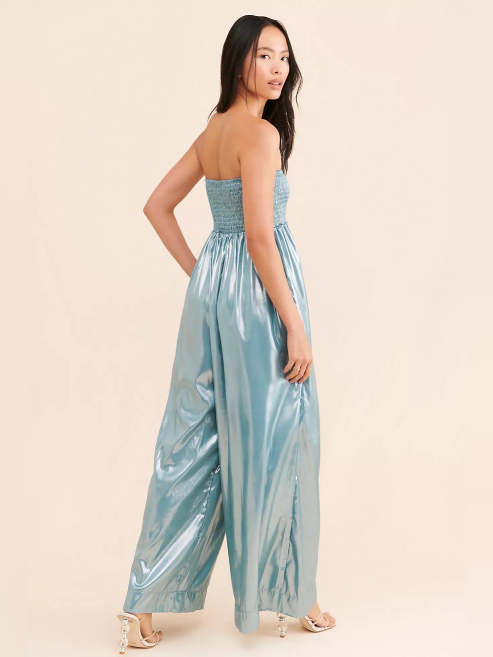 Free people Julie Metallic Jumpsuit - Picture 2 of 7